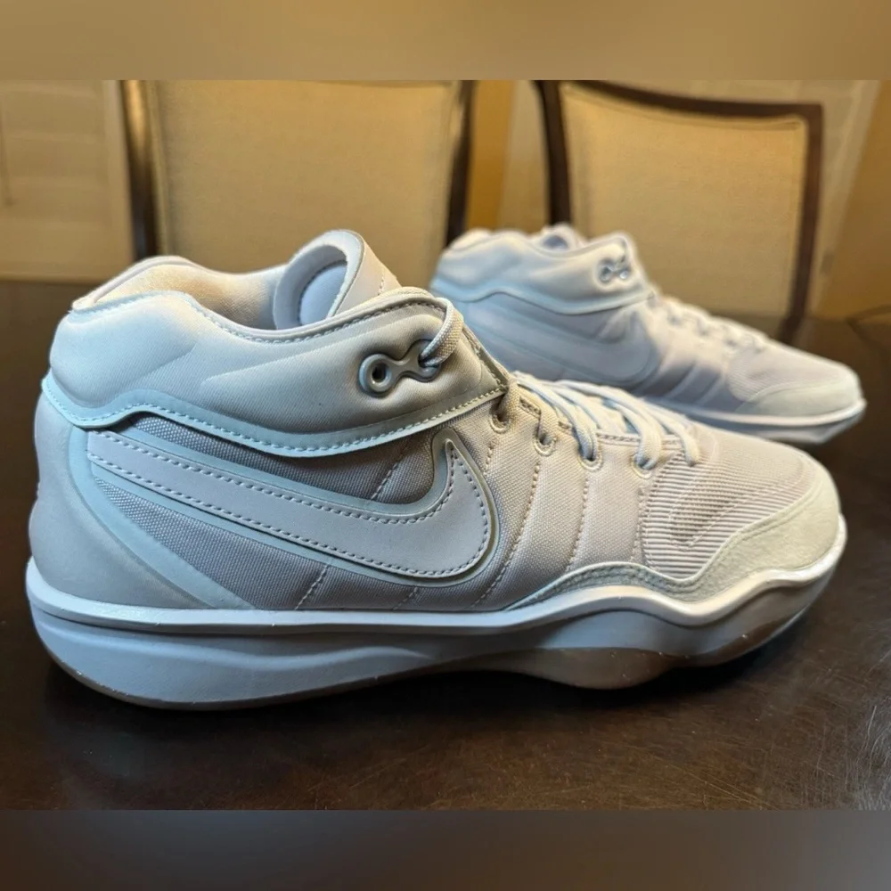 New Nike Air Zoom GT Hustle 2 Gray Blue Sneaker Shoes
